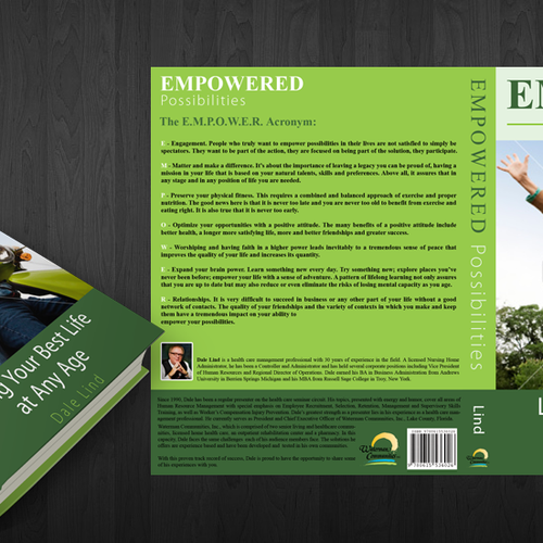EMPOWERED Possibilities: Living Your Best Life at Any Age (Book Cover Needed) Diseño de acegirl