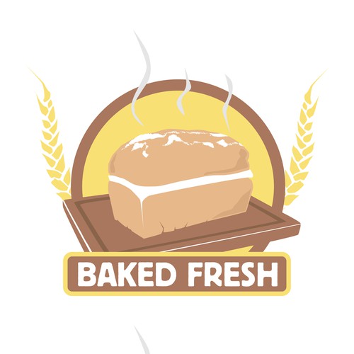 logo for Baked Fresh, Inc. デザイン by 83_kid