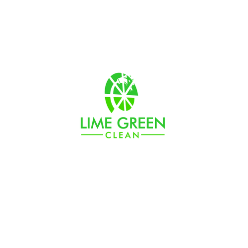 Lime Green Clean Logo and Branding Design by tenlogo52
