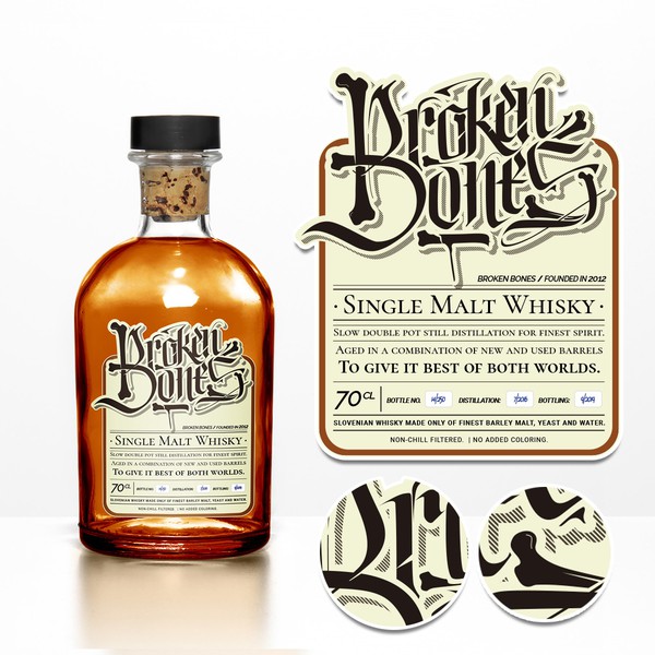 Malt Whisky label