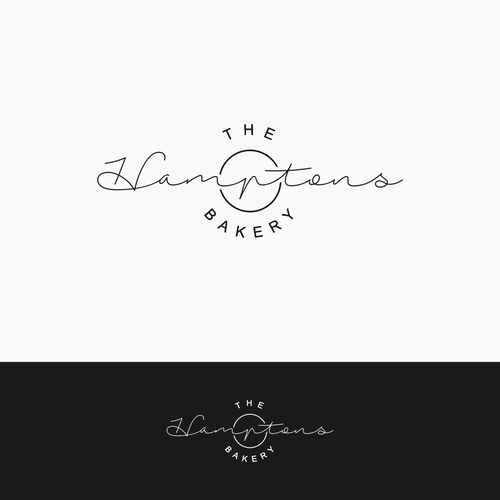 The Hamptons Bakery Logo Design by logokeren