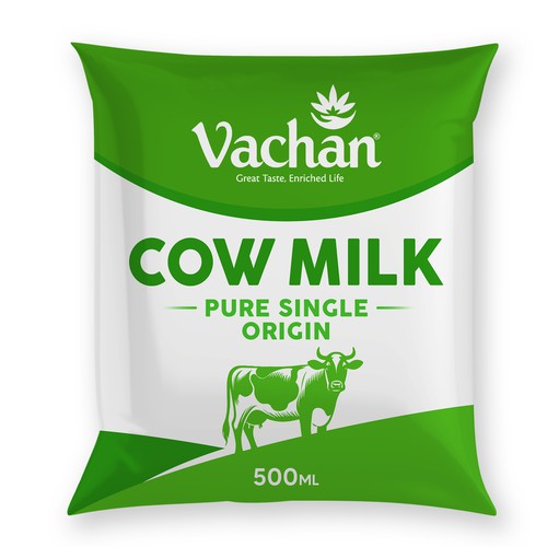 Vachan Cow Milk Design by Creative Selection