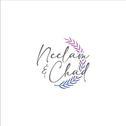 Logo for joint bride and groom wedding shower Design by Art Dil€tt@nt£