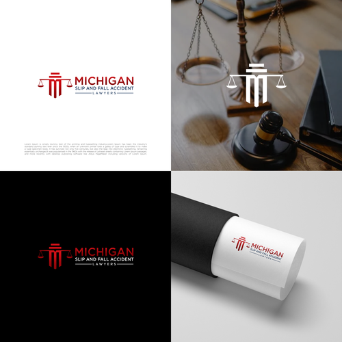 Help us create a brand for "Michigan Slip and Fall Lawyers" Design by A29™