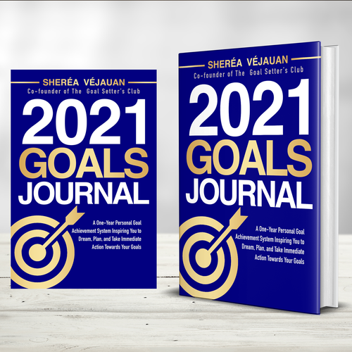 Design 10-Year Anniversary Version of My Goals Journal Diseño de praveen007