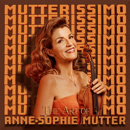 Illustrate the cover for Anne Sophie Mutter’s new album Diseño de JB.d