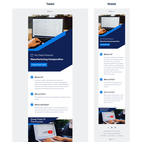 adobe xd email template