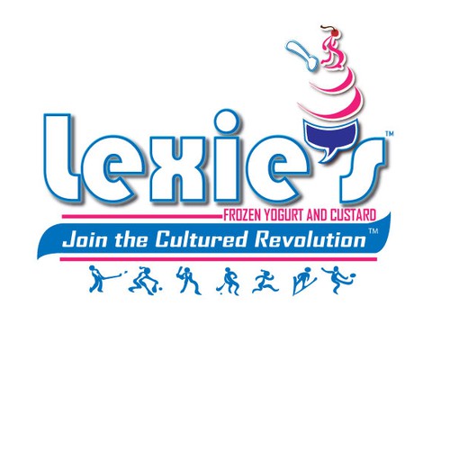 Lexie's™- Self Serve Frozen Yogurt and Custard  Diseño de OjoDulceDesigns