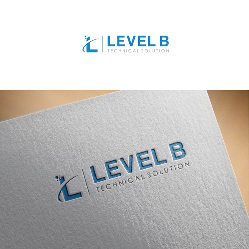 Create a clever logo for Level B, a Technology Solutions company. Design by RiyanDesigns