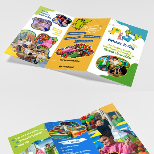 Kid playground brochure Design by H_IMAM