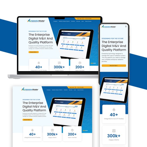 ValidationMaster Digital IV&V Website Re-Design Project Design by Technology Wisdom