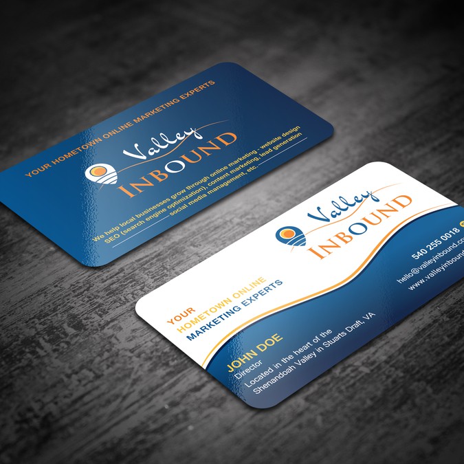 Create an Amazing Business Card for a Digital Marketing Agency ...