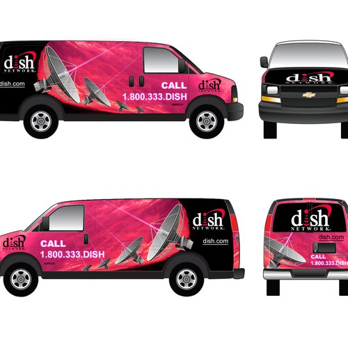 V&S 002 ~ REDESIGN THE DISH NETWORK INSTALLATION FLEET Design by sculptor