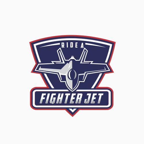 Ride A Fighter Jet - Doesn't get cooler than that | Logo design contest