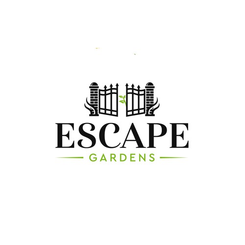 Design a simple, elegant, magical logo for a plant nursery. Diseño de 2MDesigns