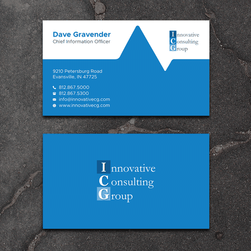 ICG Business Cards Design by boniamin