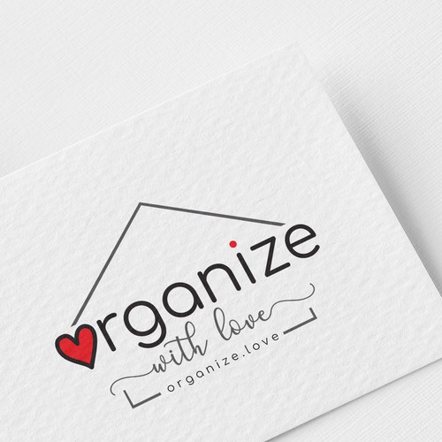 Logo design for professional organizing company-ontwerp door aquamarine d e s i g n