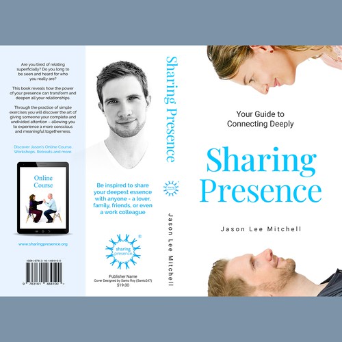 Mindfulness Book Cover on Sharing Presence Design by SantoRoy71