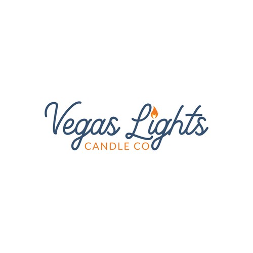 Design a modern fun logo for a candle company in Las Vegas Design by Kabelo Phofedi