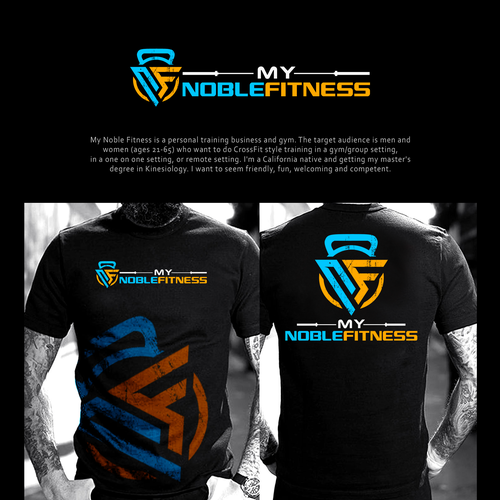 Need a powerful and fun new fitness logo for personal trainer and gym! Design by Grapìkal