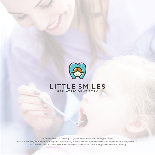 Design by Esce ™ titled "Little Smiles Pediatric Dentistry"