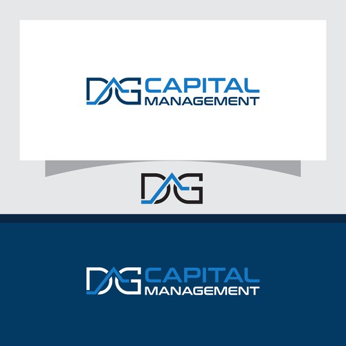 Logo & Brand guide for DG Capital Management an options trading Hedge Fund. Design by rouf_art