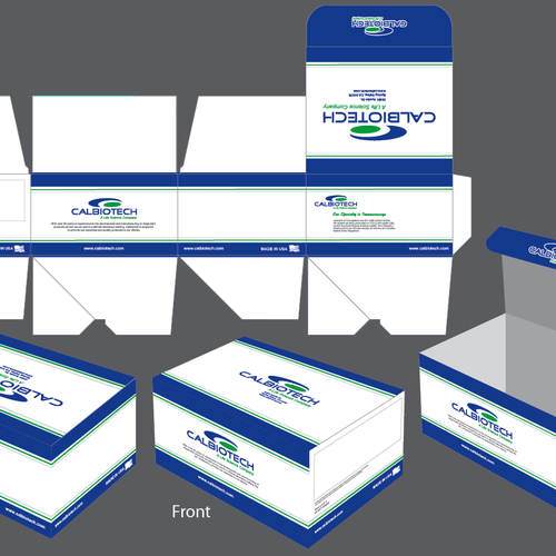 Design a new package for a medical device company. Product packaging