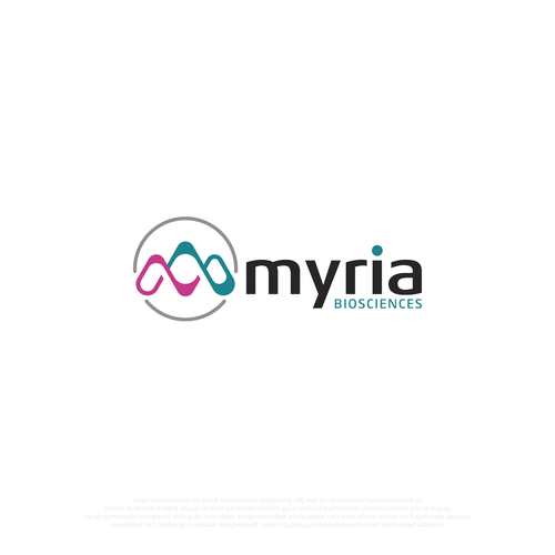 Logo for biotech company advancing drug development Design by MrBaba