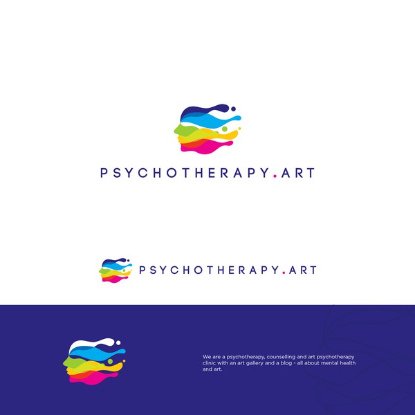 Design by PinkPanda12 titled "Unique Logo for Psychotherapy Art"