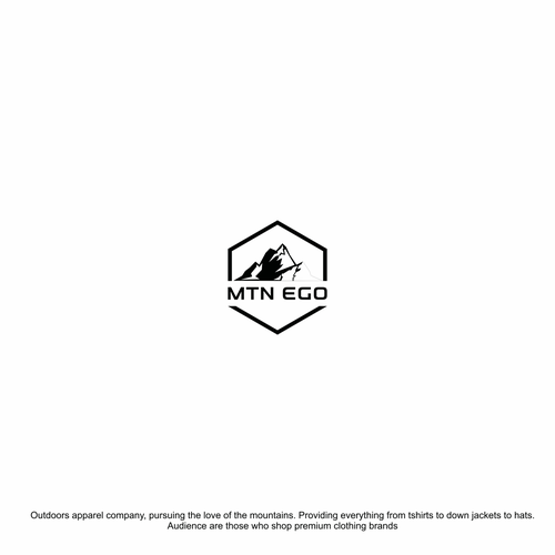 Simple, versatile statement logo for outdoor apparel company Design by LEXItheDolphin