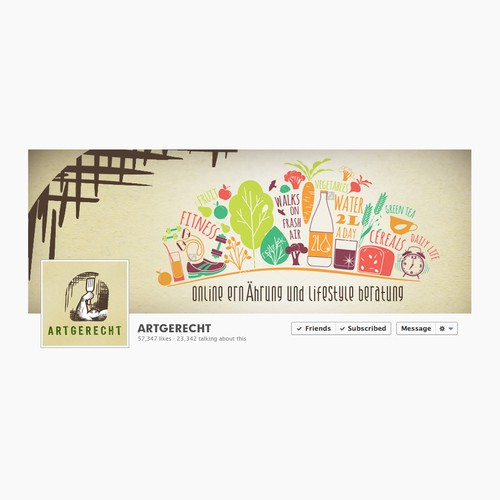 Facebook cover contest entry by 123Graphics