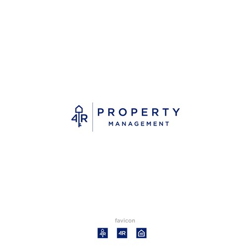 Property Management Logo - A KEY and a HOUSE! Design by aaronn_floyd