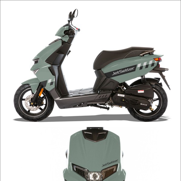 Design by dnite titled "JetSetter motorbike decal wrap"