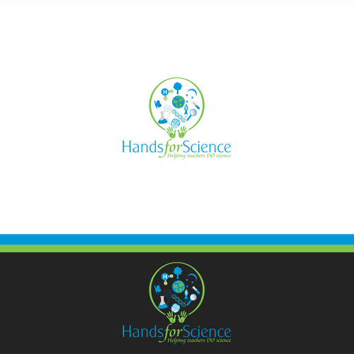 Create the next logo for Hands-for-Science Design by CWD Creative