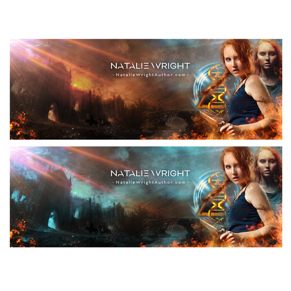 Design by Fiskh Design titled "banner for NatalieWright.com"