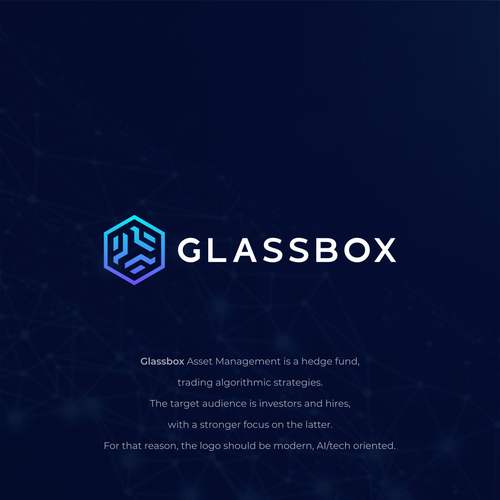 Logo for algorithmic trading firm Design by eclass