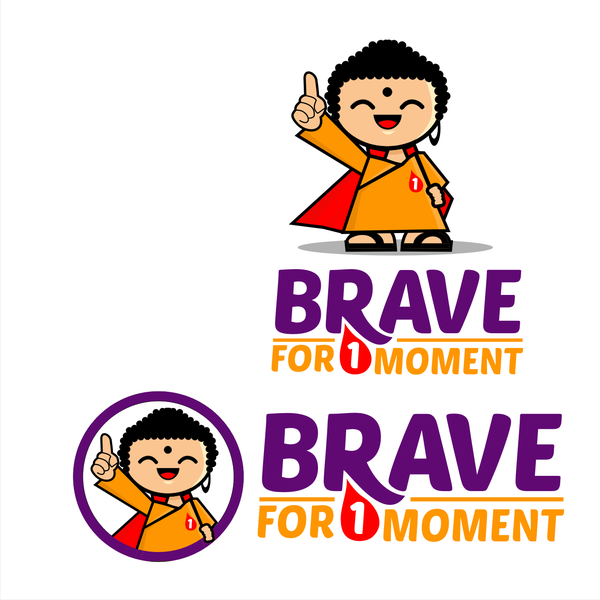 Design by BundaAZKA titled "Fun buddha cartoon "