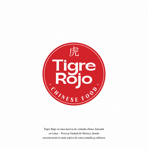 Tigre Rojo Chinese Food Design by FoxPixel