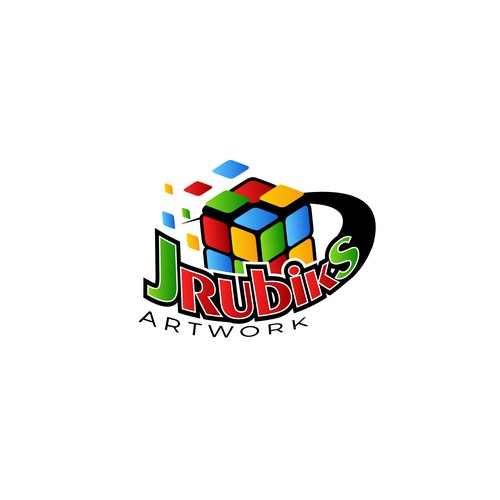 Puzzle together a Rubiks Cube Art business design! Design by Da Vinci Kabs