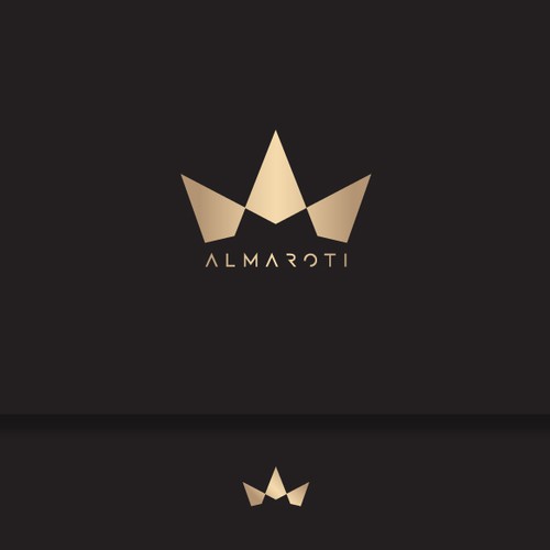 Clothing  street wear label, which contains a crown Design by logosapiens™