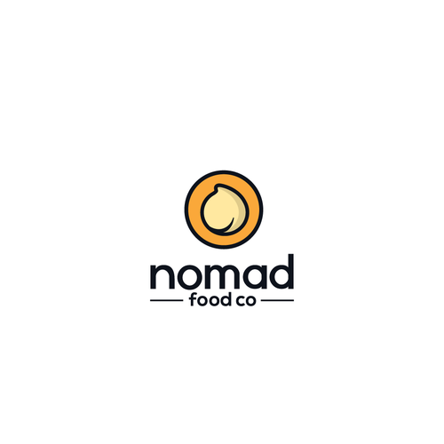 Create an eye-catching logo for nomad food co., producers of Mediterranean cuisine Design réalisé par gagy07