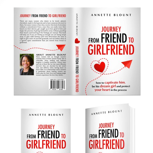 Design a book cover that is fun and playful to help single women experience love beyond friendship Ontwerp door Charala