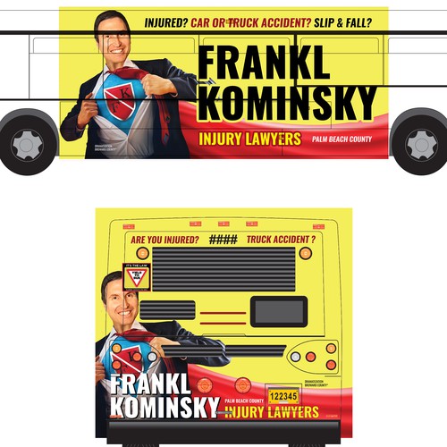 Bus Designs for a Law Firm Design by RED DOT