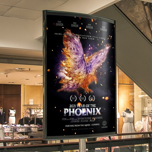 Fun Faux Movie Poster for a Public Company - 2021 Phoenix Design by Sir Trevor™