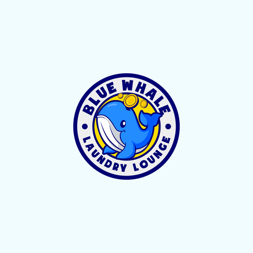 Unleash Your Creativity, Logo Design for "Blue Whale Laundry Lounge" Design by asmui11