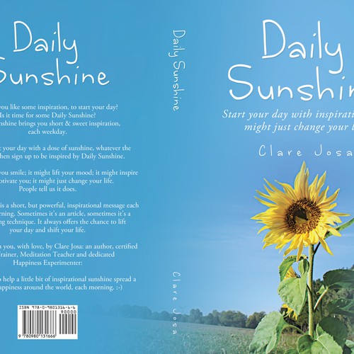 Design Daily Sunshine Book Cover - help people feel inspired, every day, and perhaps even change the world! por line14