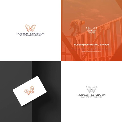 Design a modern clean logo package for a restoration company Design by Danny A