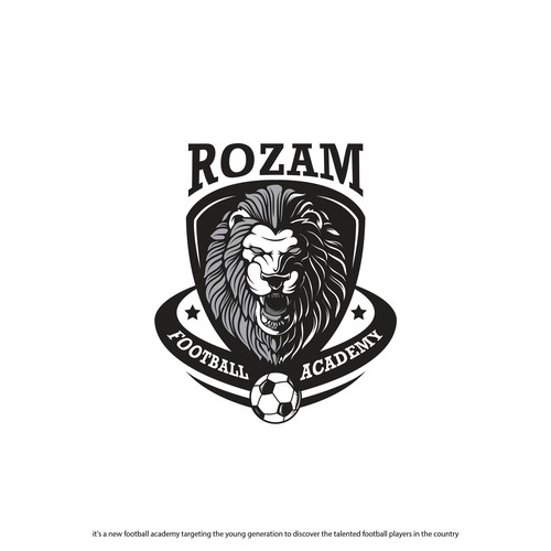 New football academy logo Design by brightoneart