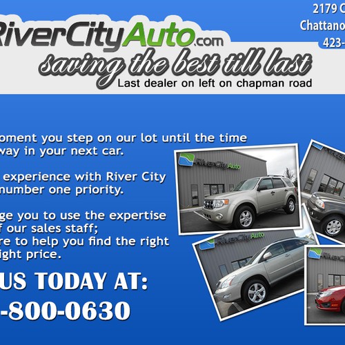 River City Auto Sales >> River City Auto Needs A New Postcard Or Flyer Postcard River City Auto Sales >> River City Auto Needs A New Postcard Or Flyer Postcard