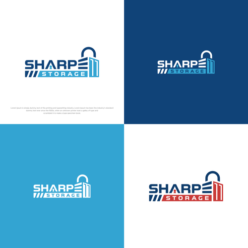 Need a simple, bold, identifiable logo for a self storage business Design by MotionPixelll™